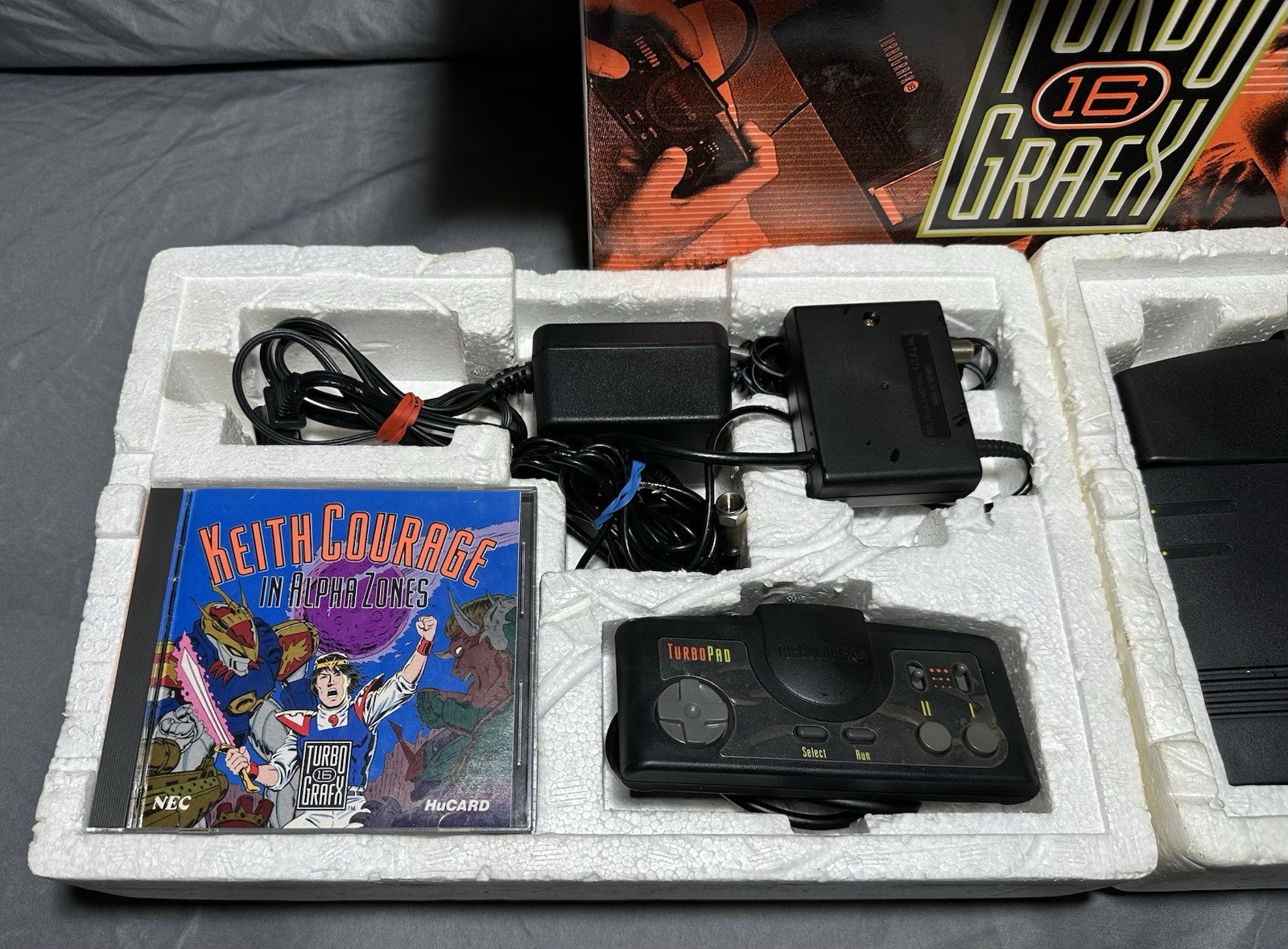 Turbo Grafx 16 Entertainment Supersystem Console NEC