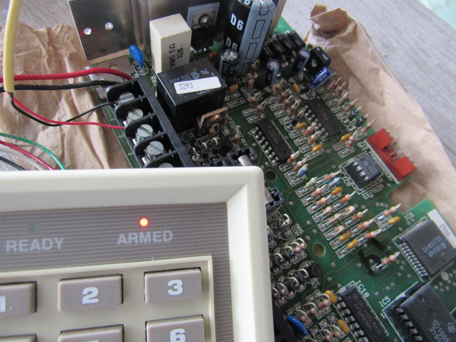 Moose Z900 Security Control Panel Only - Aritech - Fully Tested