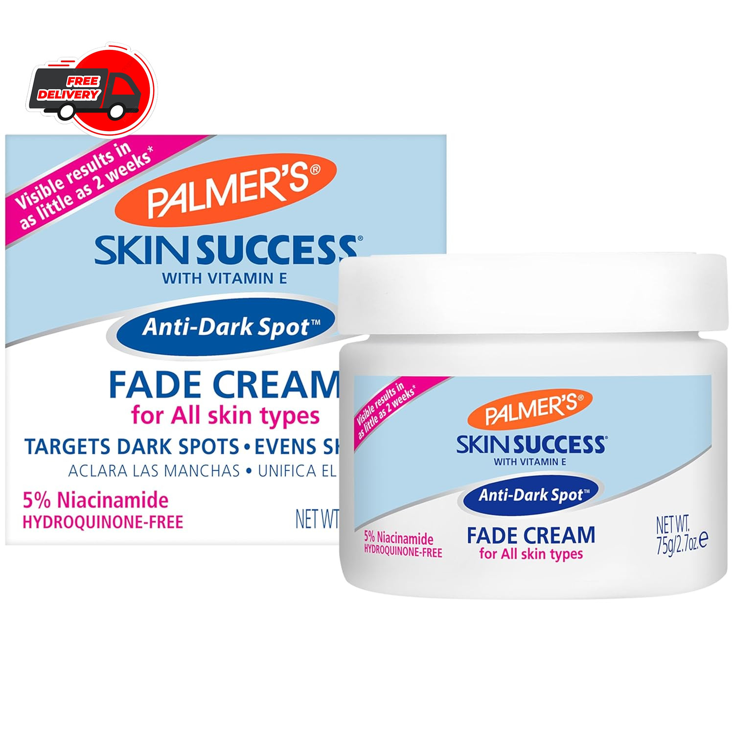 Palmer's Skin Success Anti-Dark Spot Fade Cream for All Skin Types, 2.7 Ounce