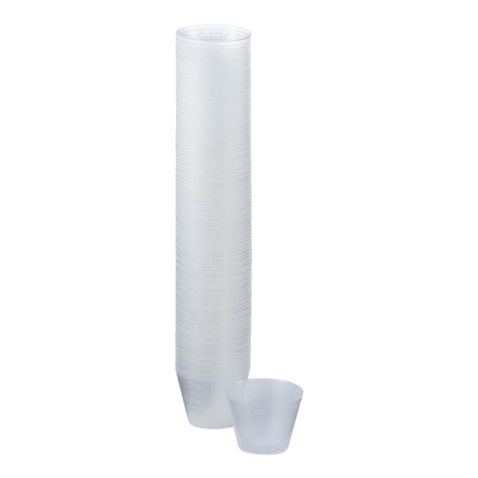 McKesson Translucent Disposable 1 oz. Graduated Medicine Cup 12146 5000 per Case