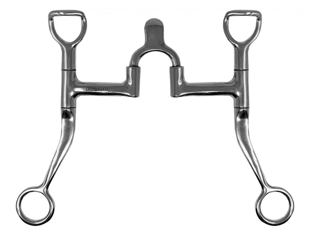 Showman Western Shank Bit w/ Cathedral Correction Mouth