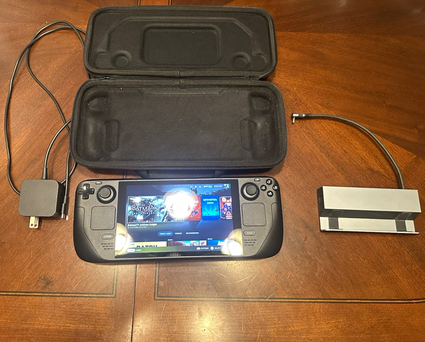 Valve Steam Deck LCD 64GB + 512GB MicroSD Card Bundle- Excellent Condition