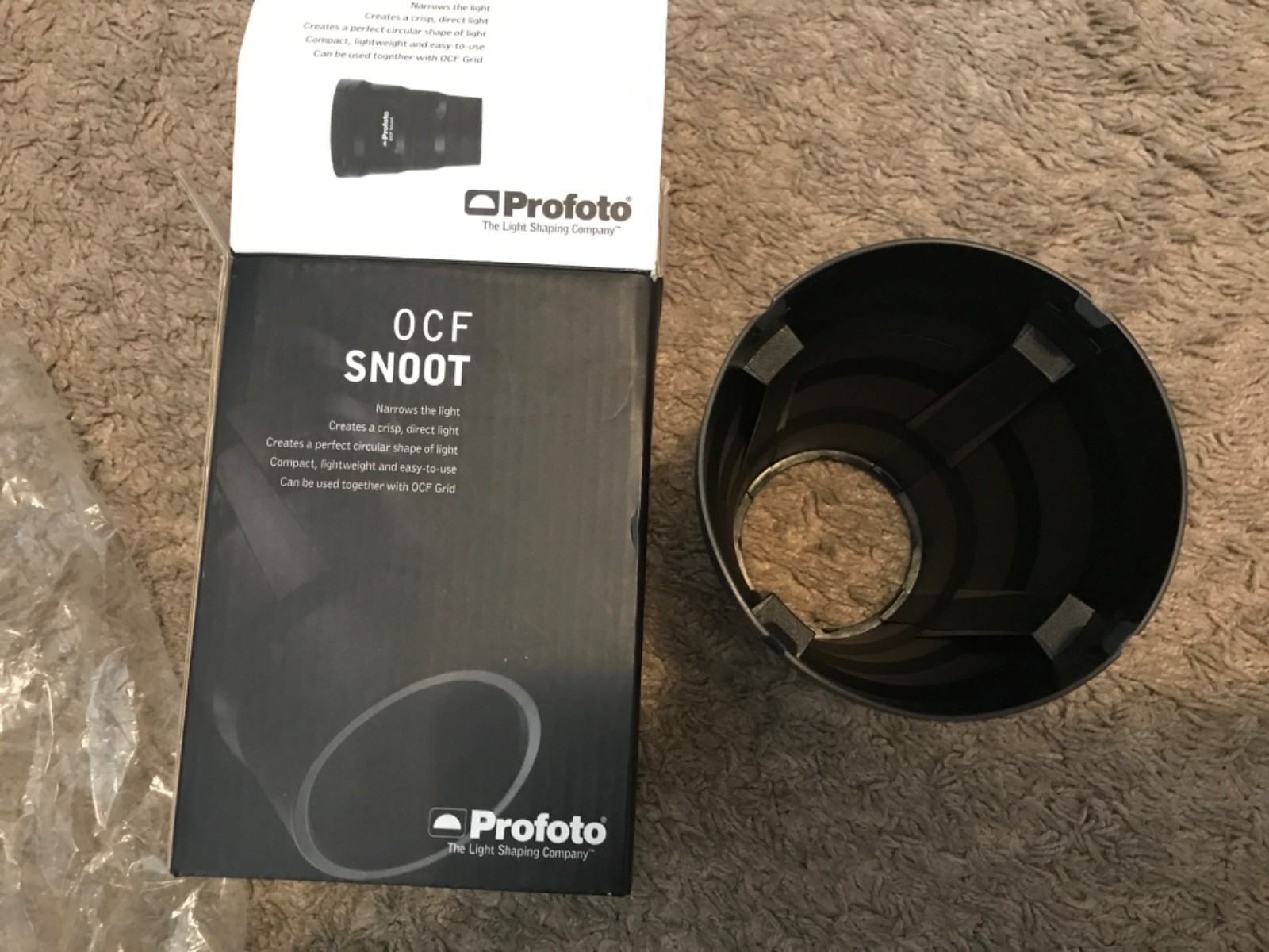 Profoto OCF Compact Easy Mounting Light Spread Snoot PRO 101200
