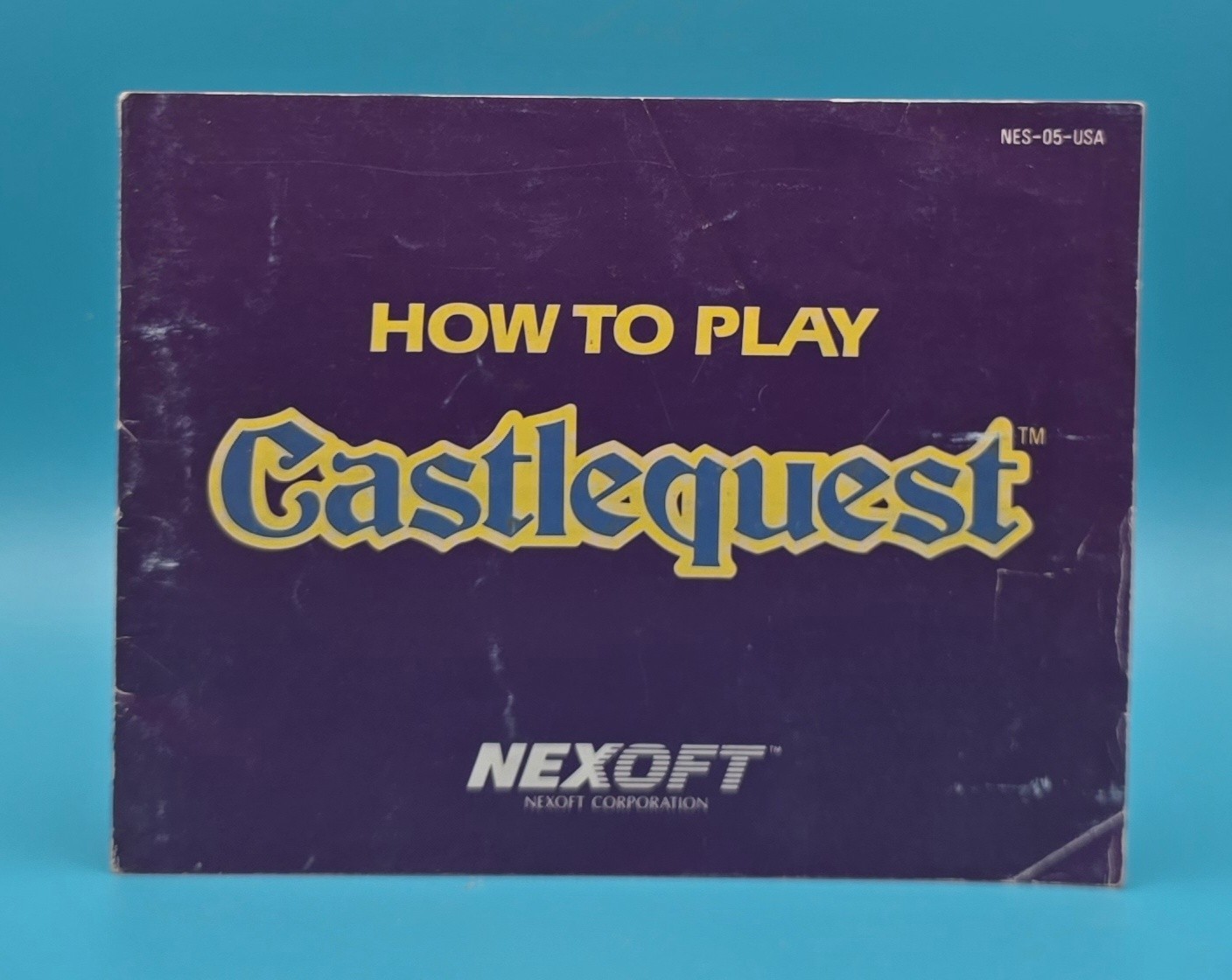 Castlequest [NES-05-USA] (Nintendo Entertainment System) Manual Only