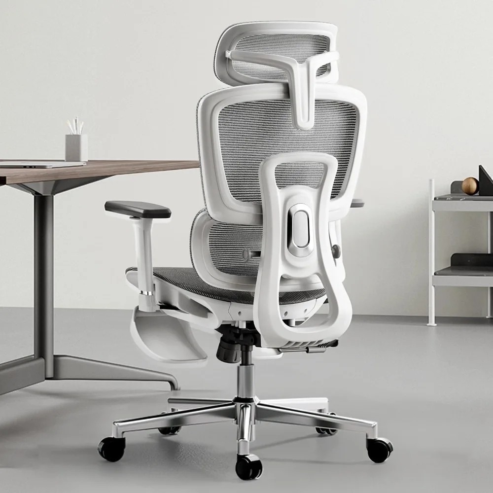 RelaxPro Ergonomic Mesh Chair with Built-In Footres