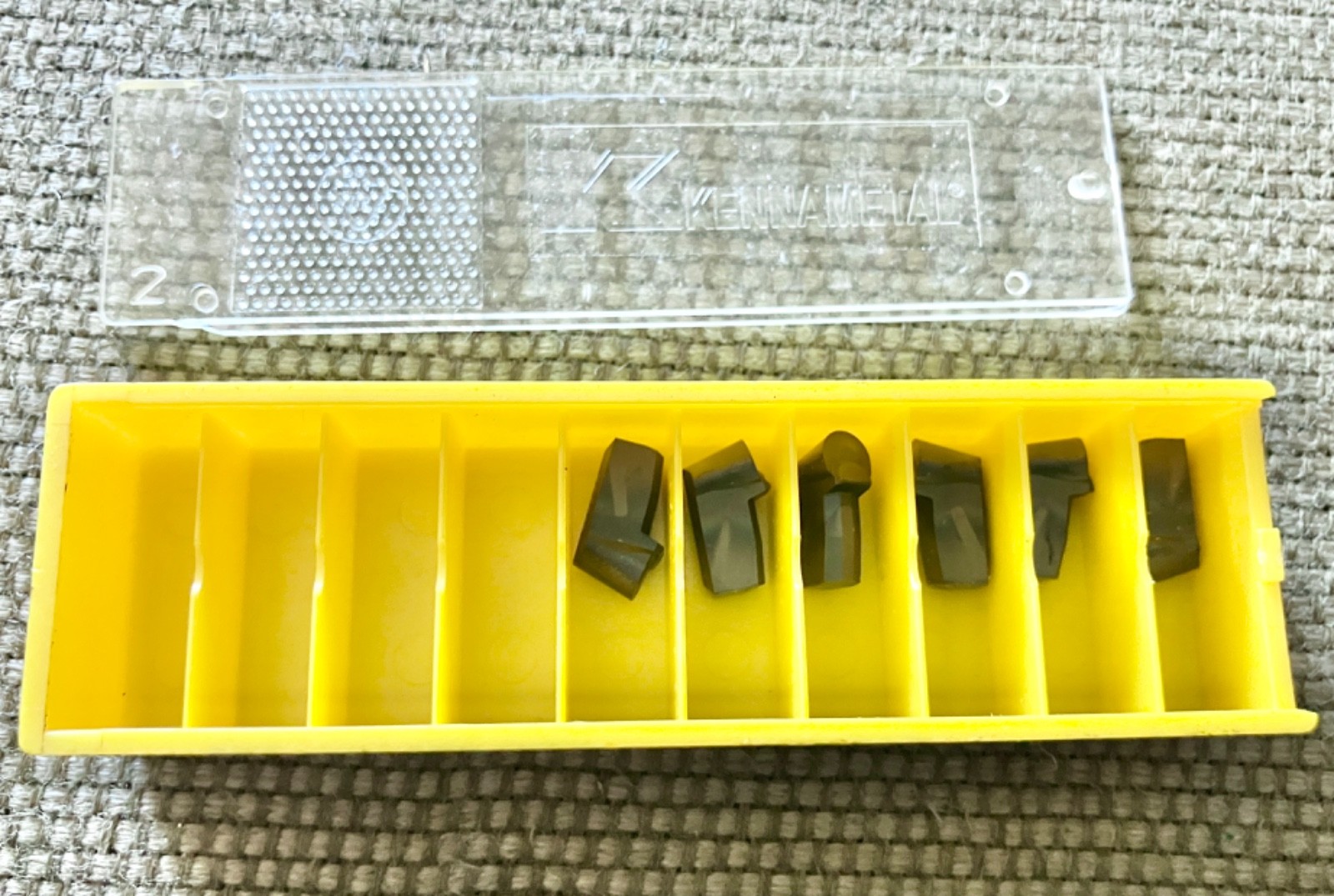 Kennametal A3R187I05P00DF KC5010 Carbide Deep Grooving Inserts - QTY: 6