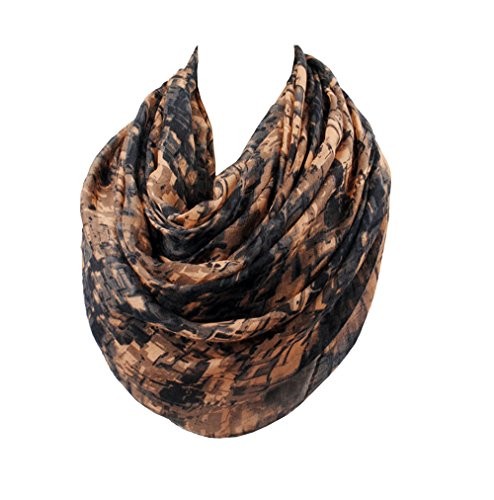 Sibalasi-- Mixed Color Cotton Voile Scarf Shawl Scarves Beachwear Black-grey