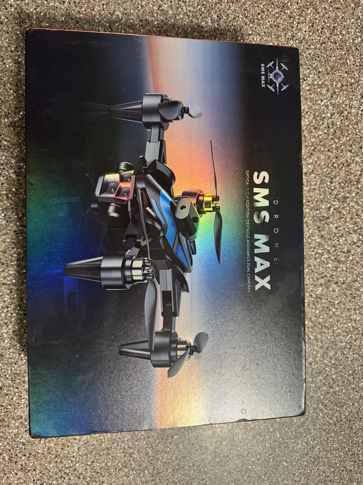 Drone SMS Max Optical Flow Obstacle Avoidance Dual Cameras