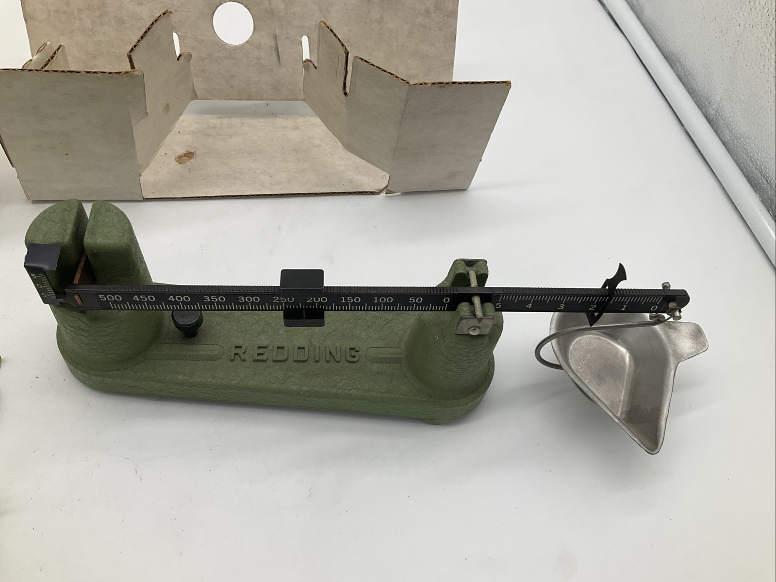 Vintage Redding Master Powder & Bullet Scale Model #2 With Original Box