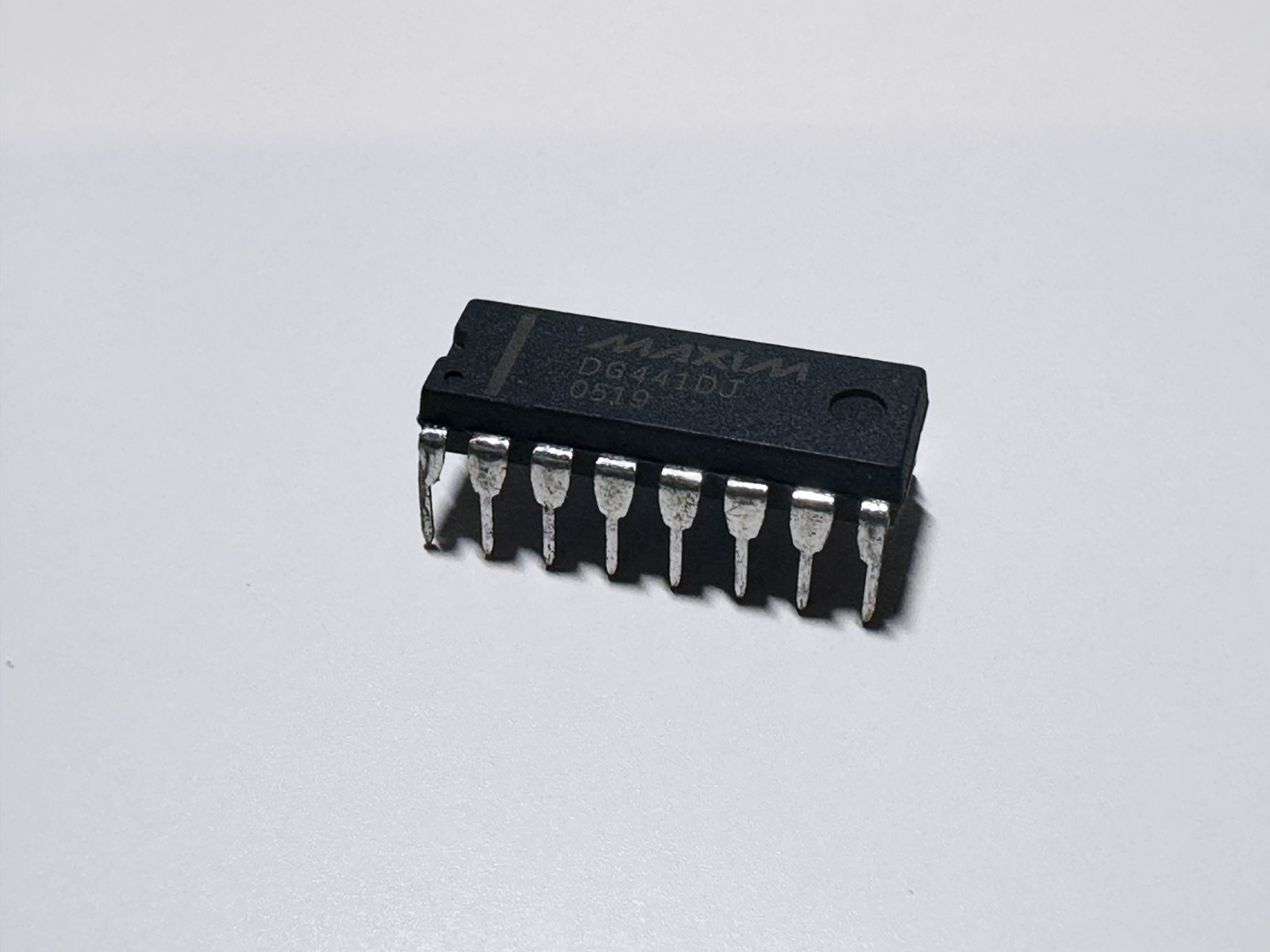 2PCS DG441DJ Maxim Quad SPST CMOS Analog Switch Normally Closed 85 ohm DIP-16