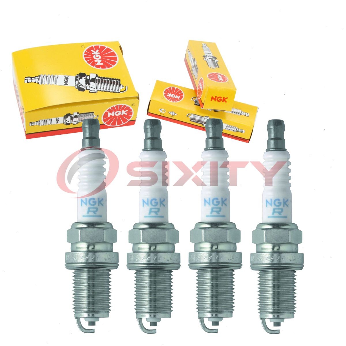 4 pcs NGK Standard Spark Plugs for 2005-2010 Scion tC 2.4L L4 - Engine Kit pa