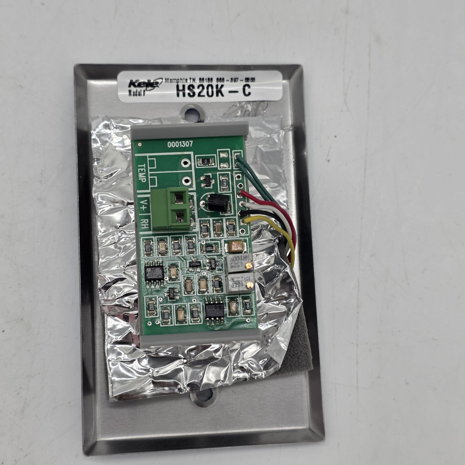 Kele HS20K-C Room Humidity Transmitter 4-20mA Output HVAC BAS Sensor