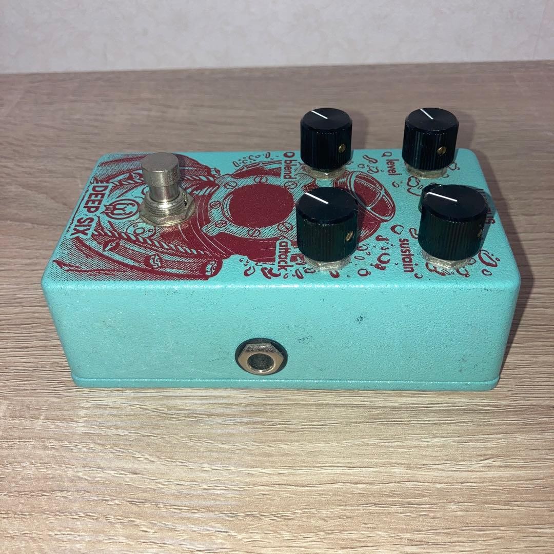 Walrus Audio Deep Six Compressor Pedal with Box Studio-Grade Analog