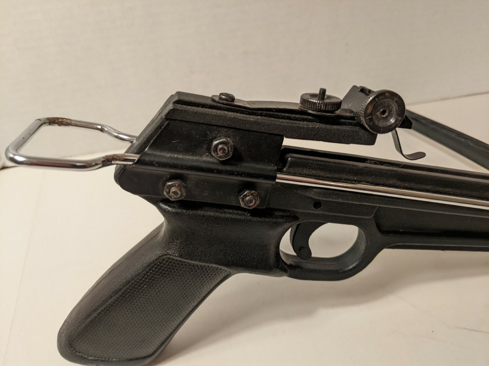 MINI PISTOL GRIP CROSSBOW HAND HELD BLACK