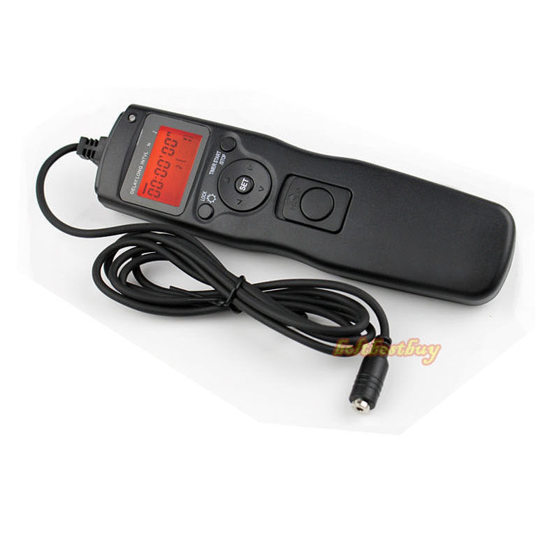 1.2M Wired LCD Timer Remote Control Shutter Release TC-C1 fr Canon 70D 700D 100D