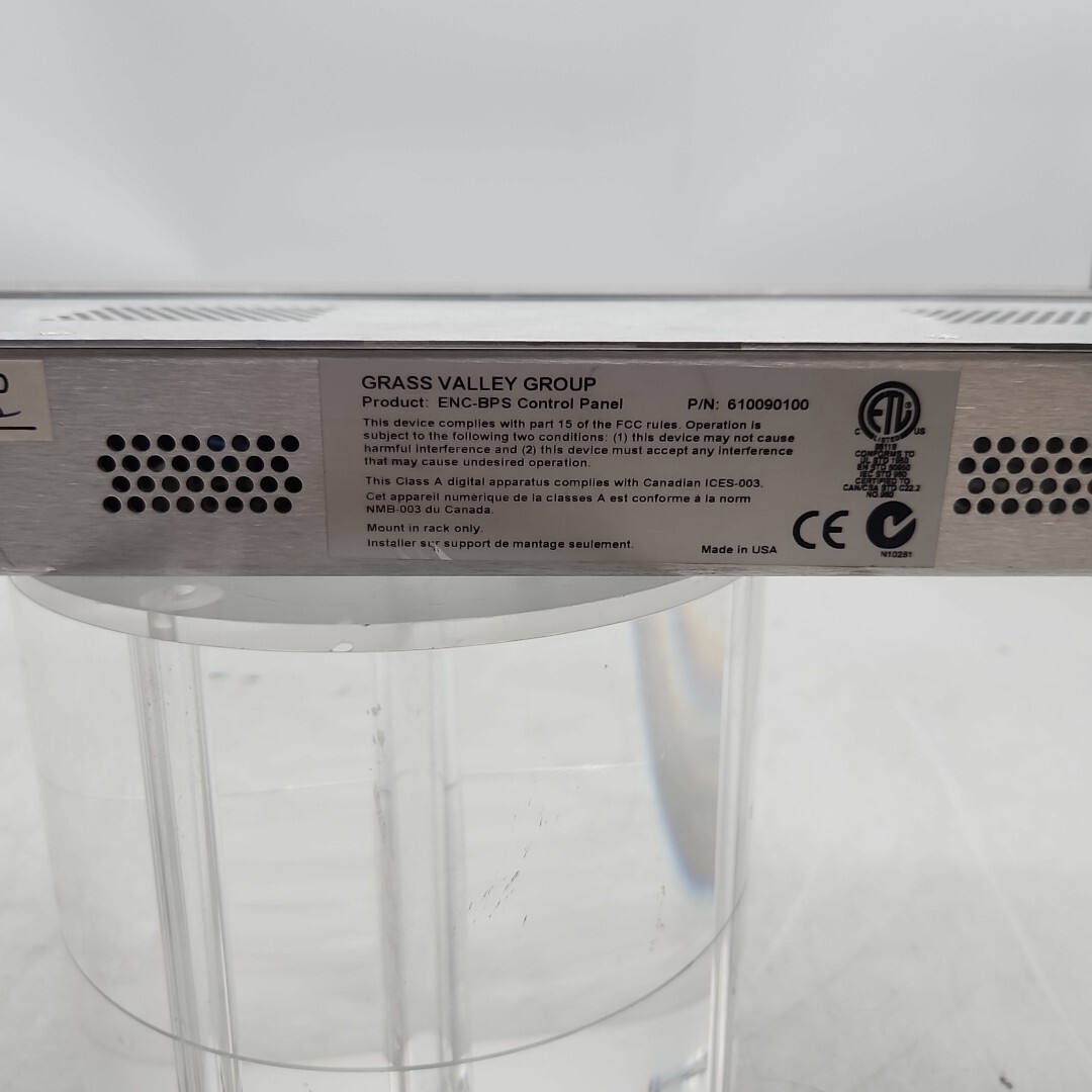 Grass Valley Group ENC-BPS Control Panel - 610090100