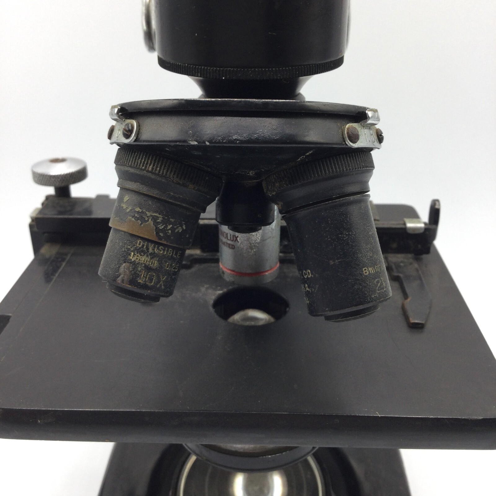 Vintage Spencer Buffalo Cast Iron Microscope 218515