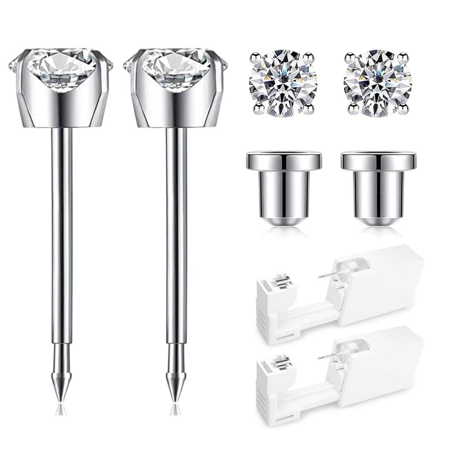 Ear Piercing Kit | Disposable Ear Piercing Gun Kit Made in 316L Surgical Stainle
