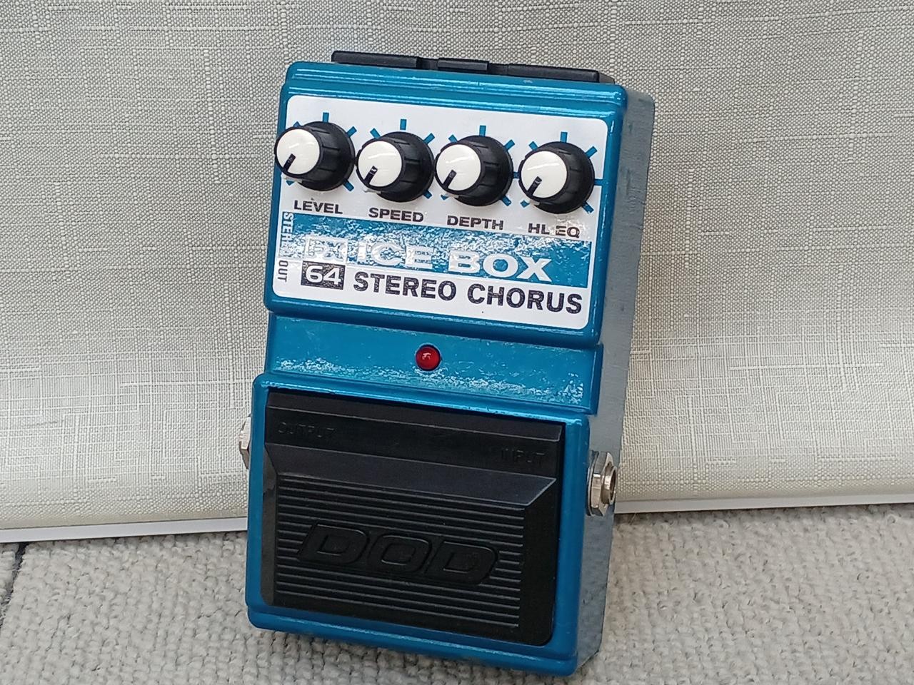 DOD FX64 ICE Box Chorus Pedal Stereo Out Missing Washers Used