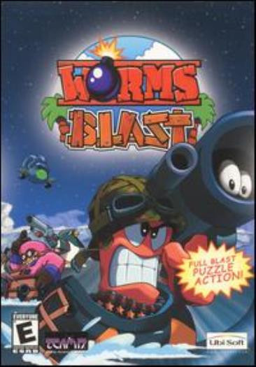 Worms Blast PC CD turn-based tournament wacky weapons shooting invertebrate game