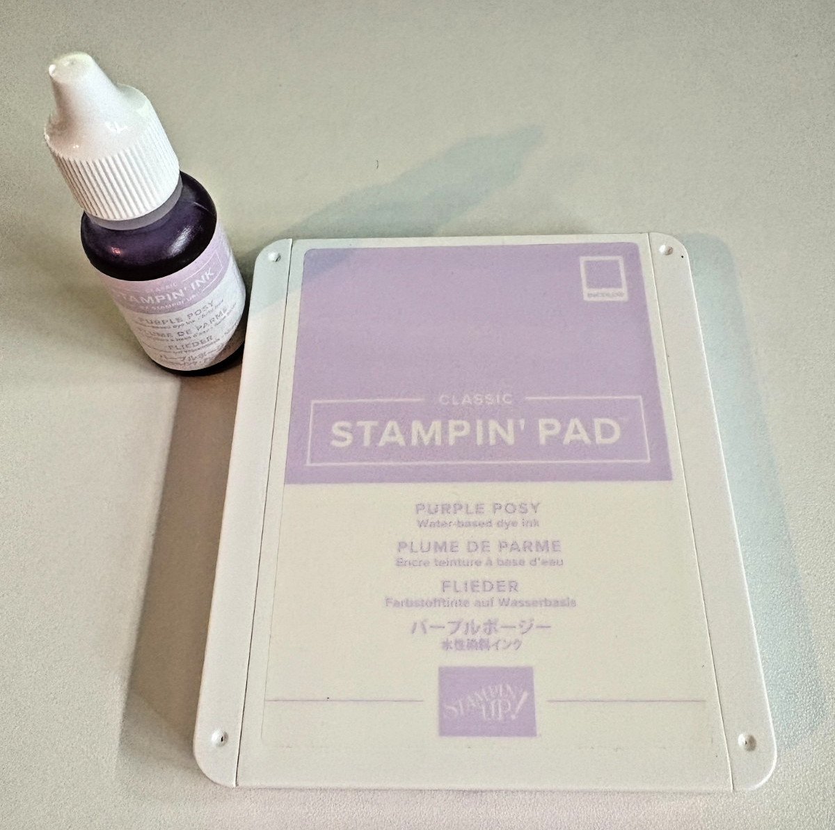 Stampin Up Classic Ink Refill & Pad ~ Purple Posy