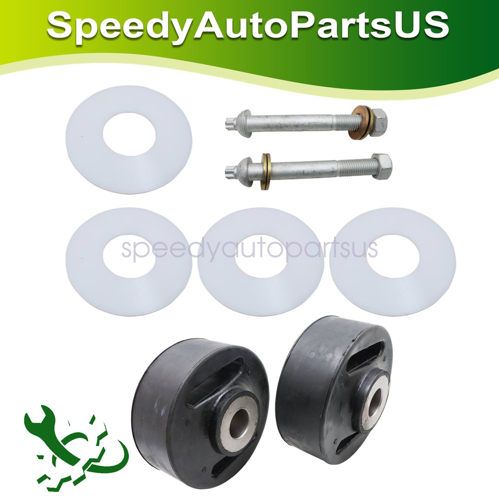 For HENDRICKSON VANTRAAX PIVOT BUSHING KIT S-26321 S-23320 1 AXLE HKA180 AANT23K