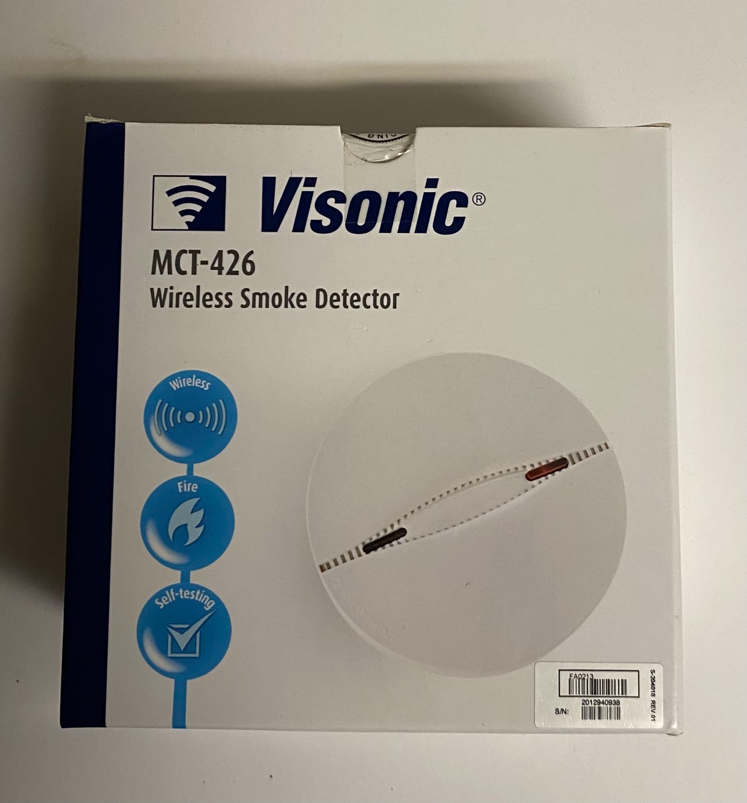 Visonic MCT-426 WIreless Smoke Detector