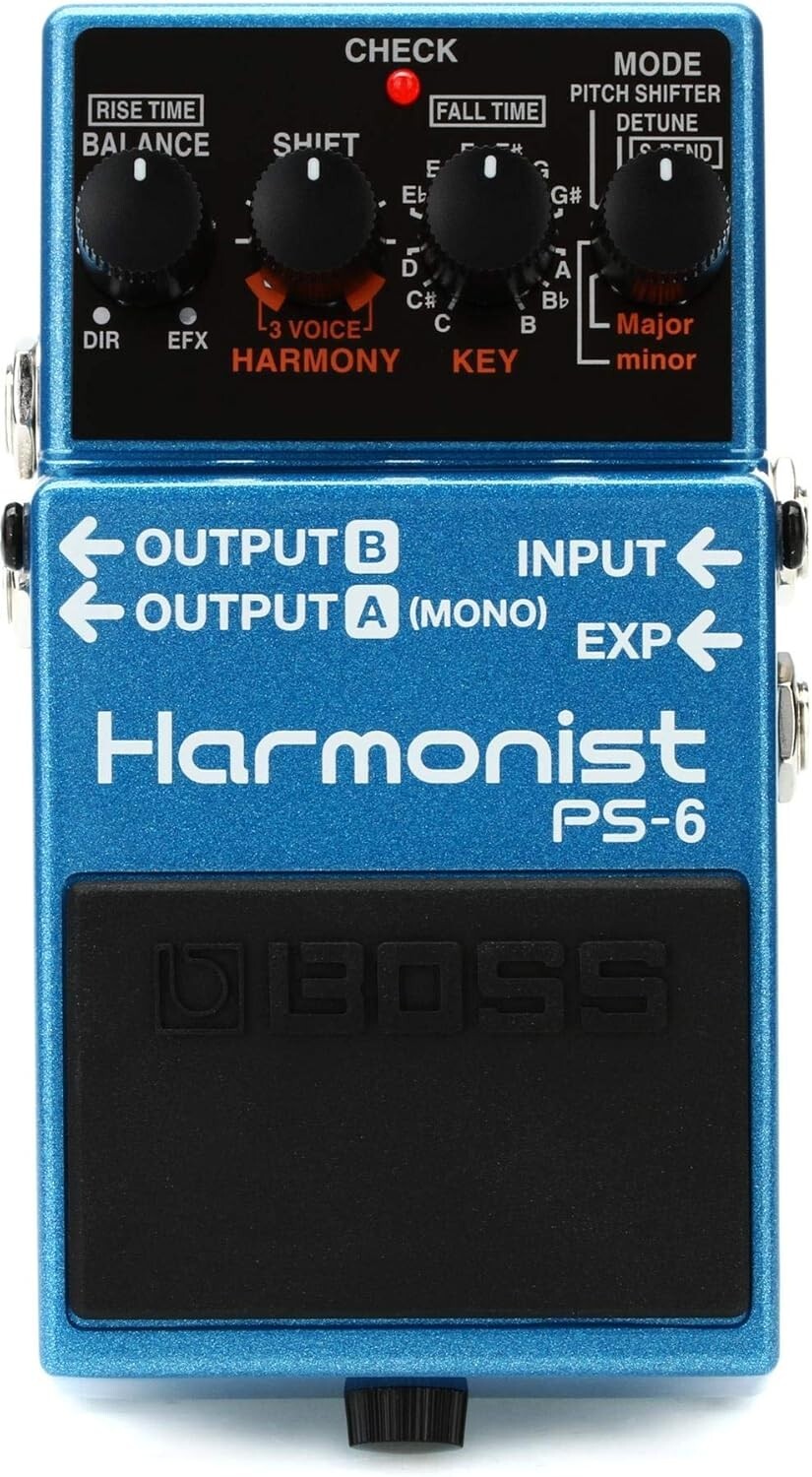 BOSS Effects Guitar PS-6 Harmonist Pitch Pedal Brand New