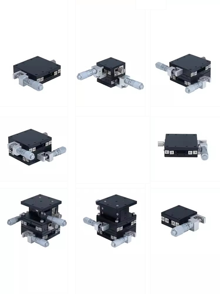 CNC XYZ axis sliding table LGY40-C Optical fine-tuning platform stroke 13mm