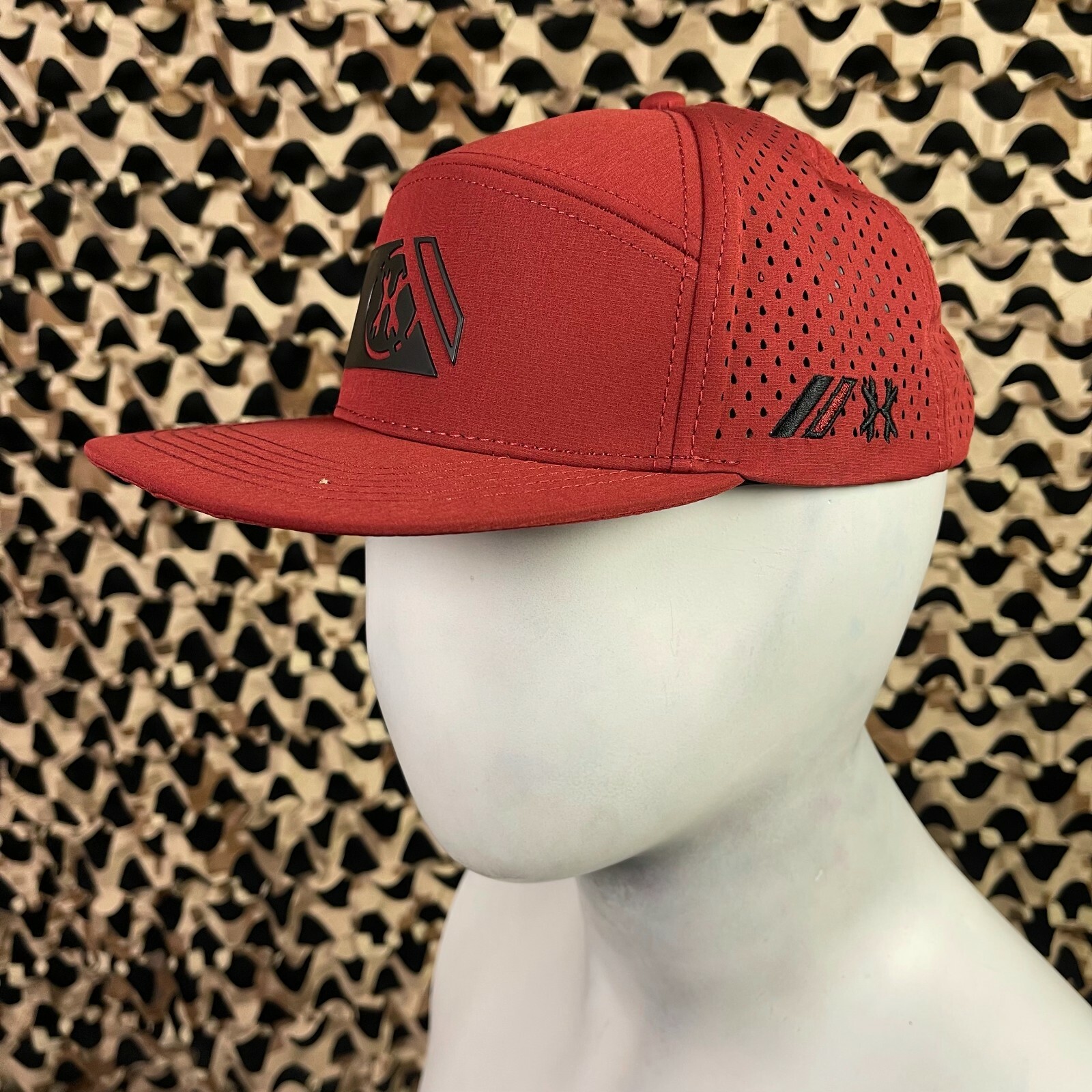 NEW HK Army Field Snap Back Hat - Maroon