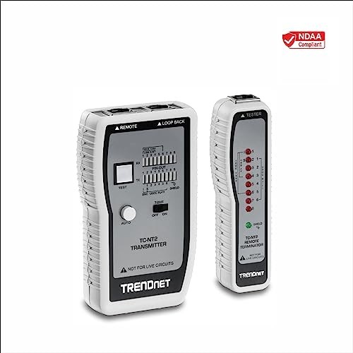 Network Cable Tester Ethernet USB BNC Coax Cat 7 6 5 300 Meter Remote Testing