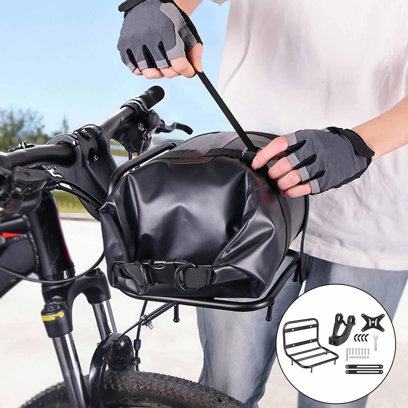 Bike Front Rack Carrier Carrying Pizza Rack Mount Hardware Bike Pannier for
