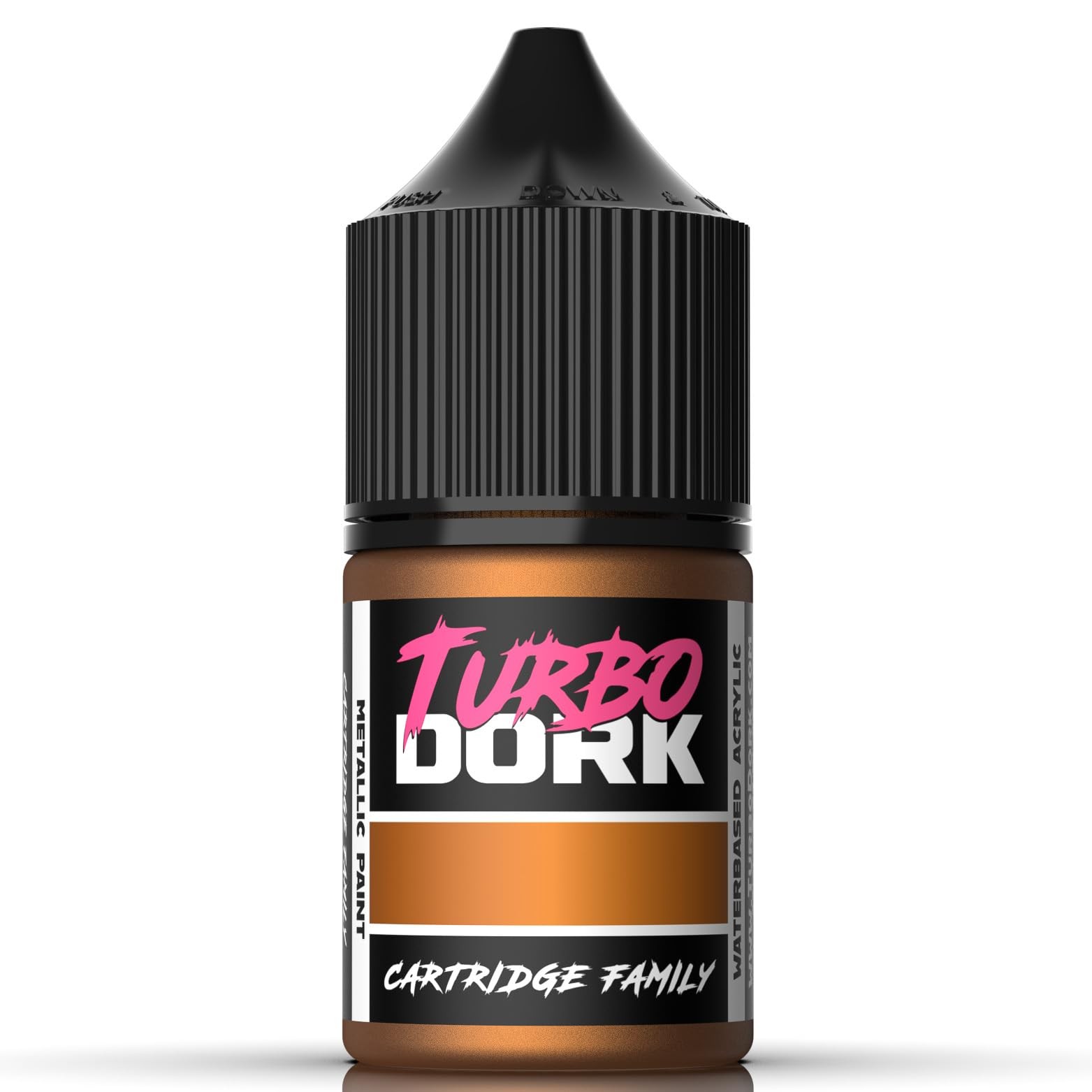 Turbo Dork Cartridge Family Metallic Acrylic Paint 22ml Bottle - Water-based