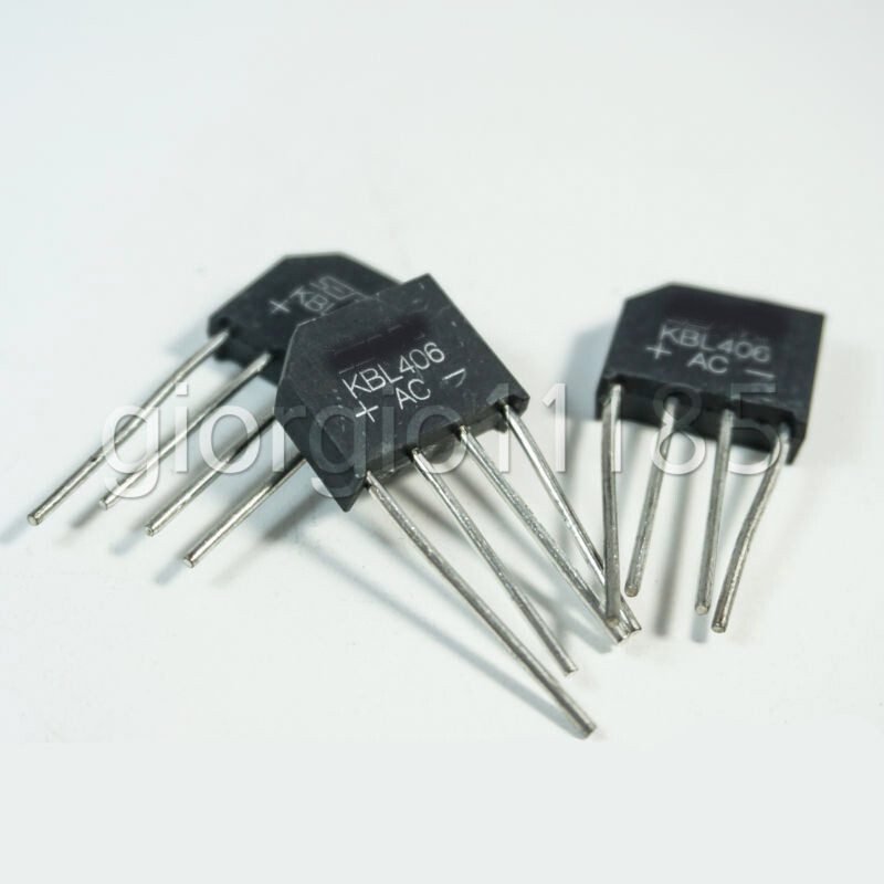 10pcs KBL406 KBL-406 4A 600V Bridge Rectifier