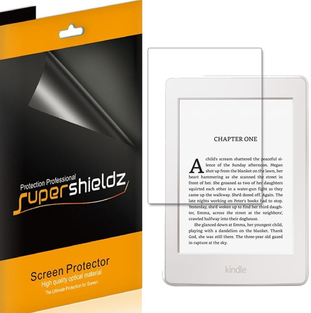 3x Supershieldz Clear Screen Protector for Kindle Paperwhite & Kindle Keyboard