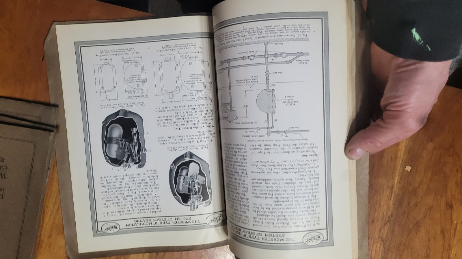 Antique Plumbing Steamfitter Heating Warren Webster