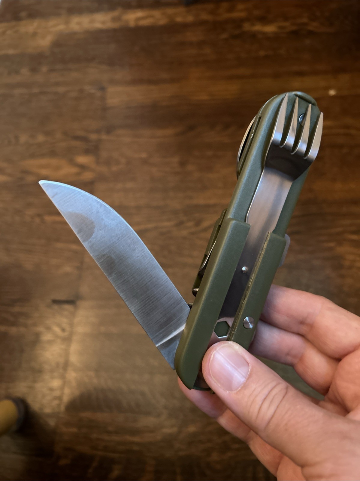 Ausonia Multi-Purpose Camp Tool Fork Knife Corkscrew STILL IN SHRINK Opened