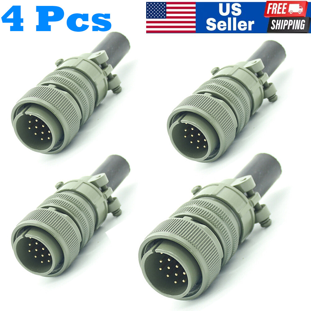4X 14 Pin Metal Male Plug 136961,141162 Connector for Hobart TIG MIG Welder