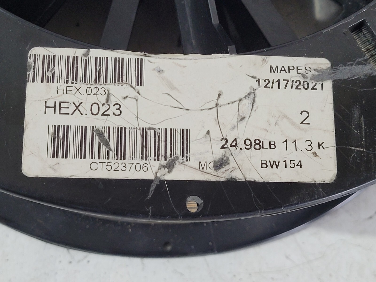 Mapes Wire Size .023" 25lbs Spool String