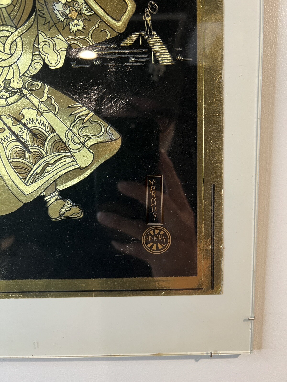 Vintage Samurai Art