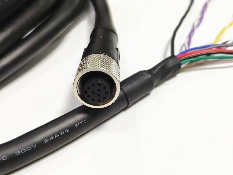 New For COGNEX CCB-PWRIO-05 Camera Trigger Cable Compatible Power Cord