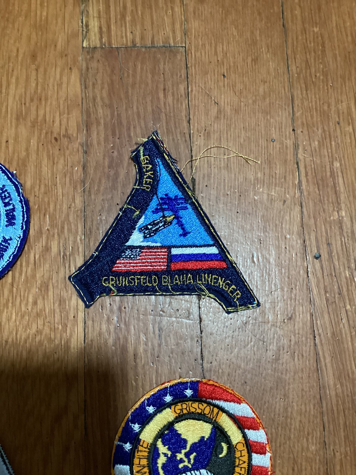Vintage NASA Apollo Shuttle Mission Space Program Patch Lot Apollo XII Discovery