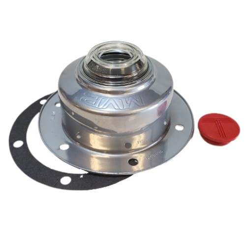 MVP 86009 Hub Cap, Stamped Grease Cap, 6-Hole (Stemco 343-4009, National HC40...