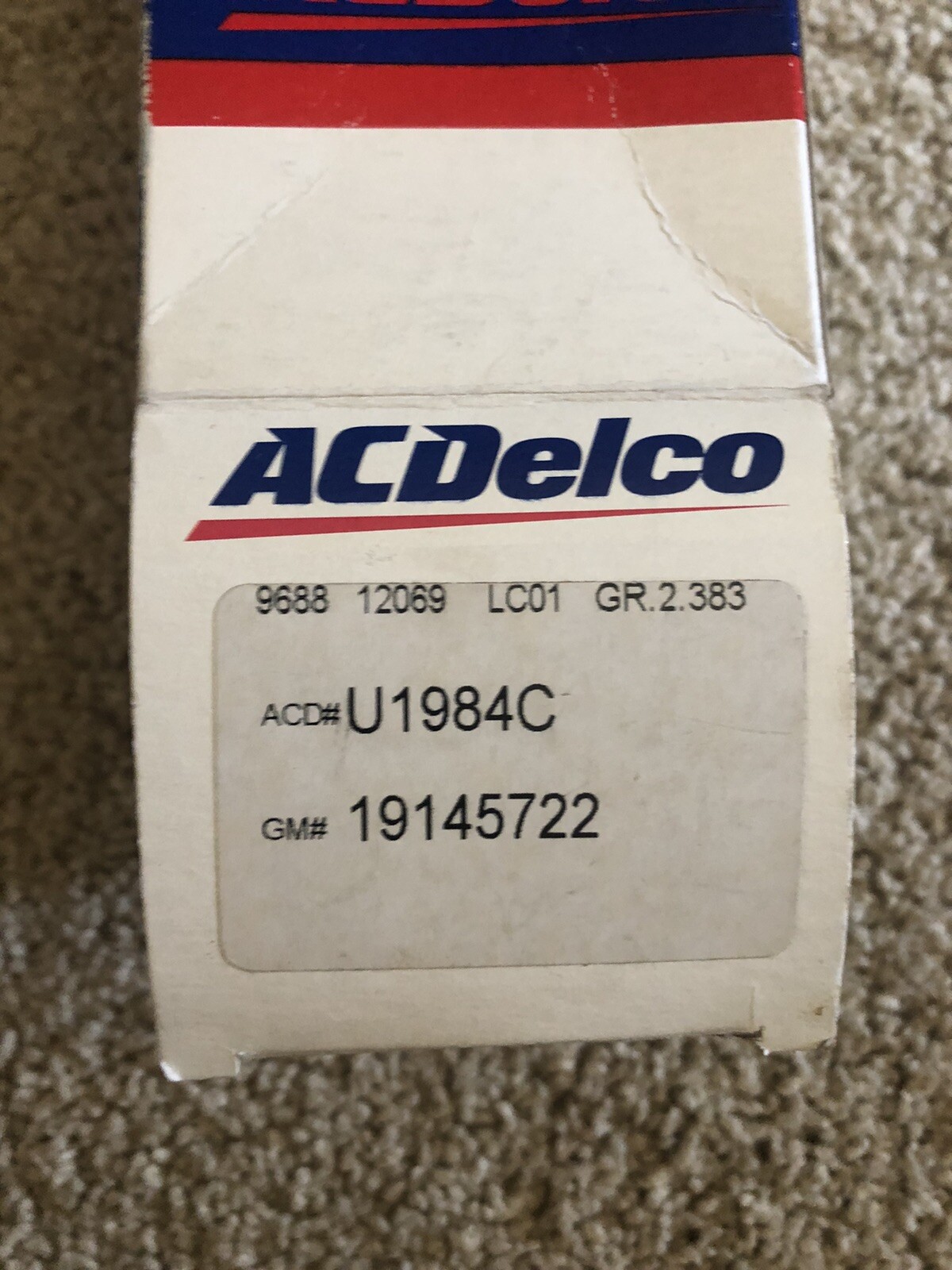 NOS ACDelco U1984C Professional Ignition Control Module GM 19145722