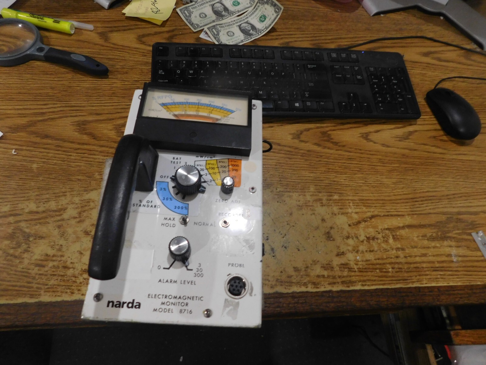 Narda Model:  8716 Electromagnetic Monitor.