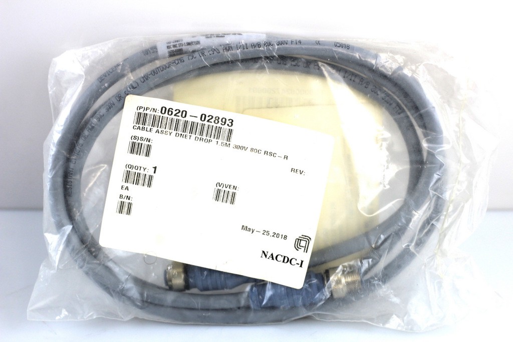 Applied materials AMAT 0620-02893 CABLE ASSY DNET DROP 1.5M 300V