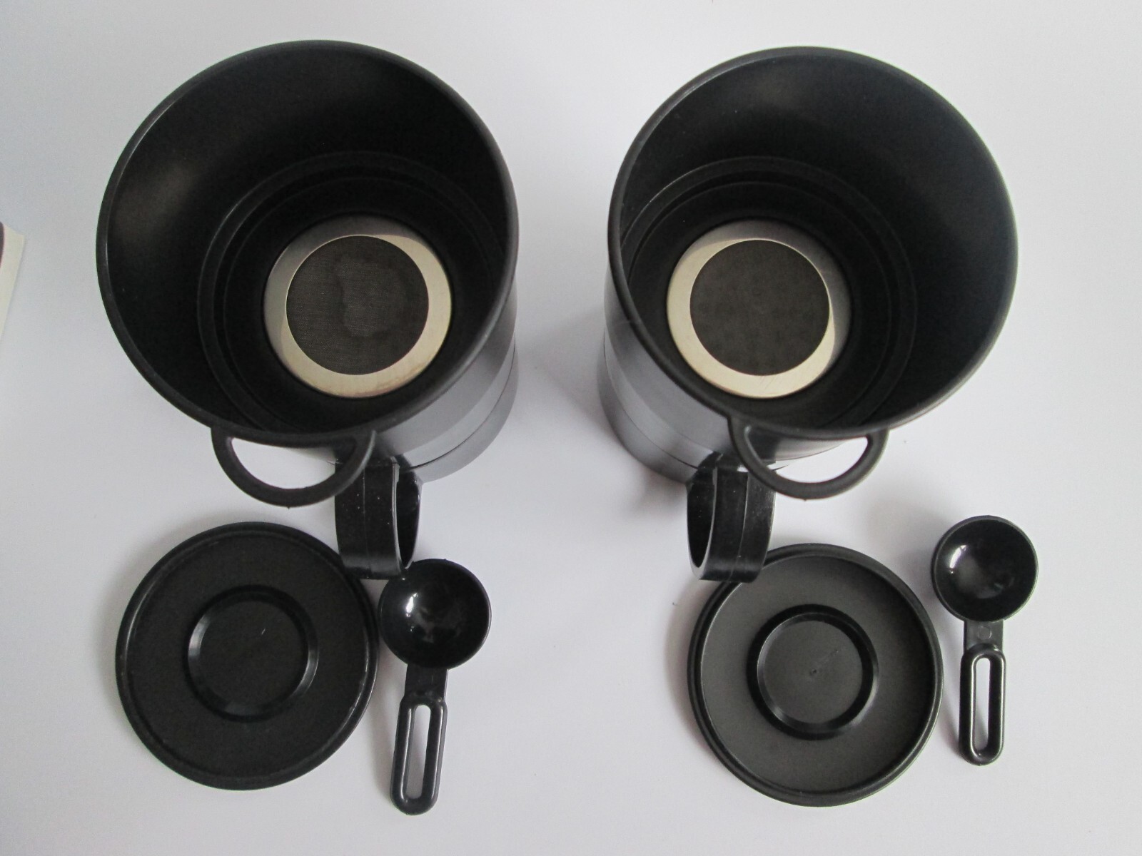 Set 2 Personal Coffee Tea Maker by Enjoy Coffee Cup Filter Net Single Serving