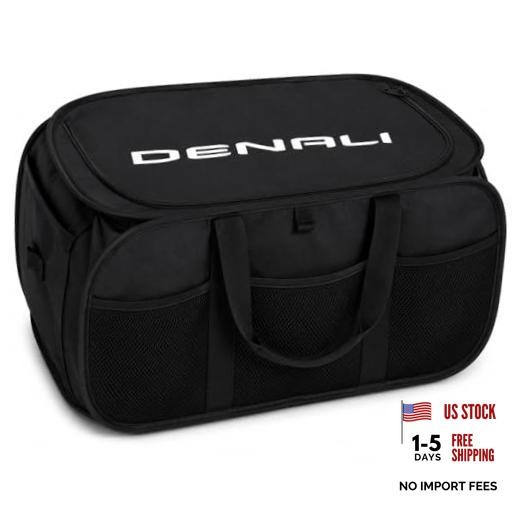 USA GMC Cargo Organizer – Expandable Pop Up Collapsible Trunk Organizer Denali