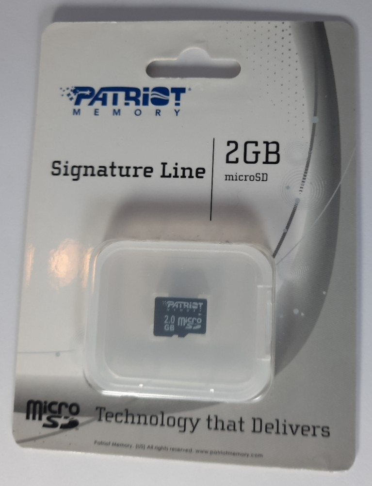 Patriot Memory Signature Line 2GB Micro SD Card