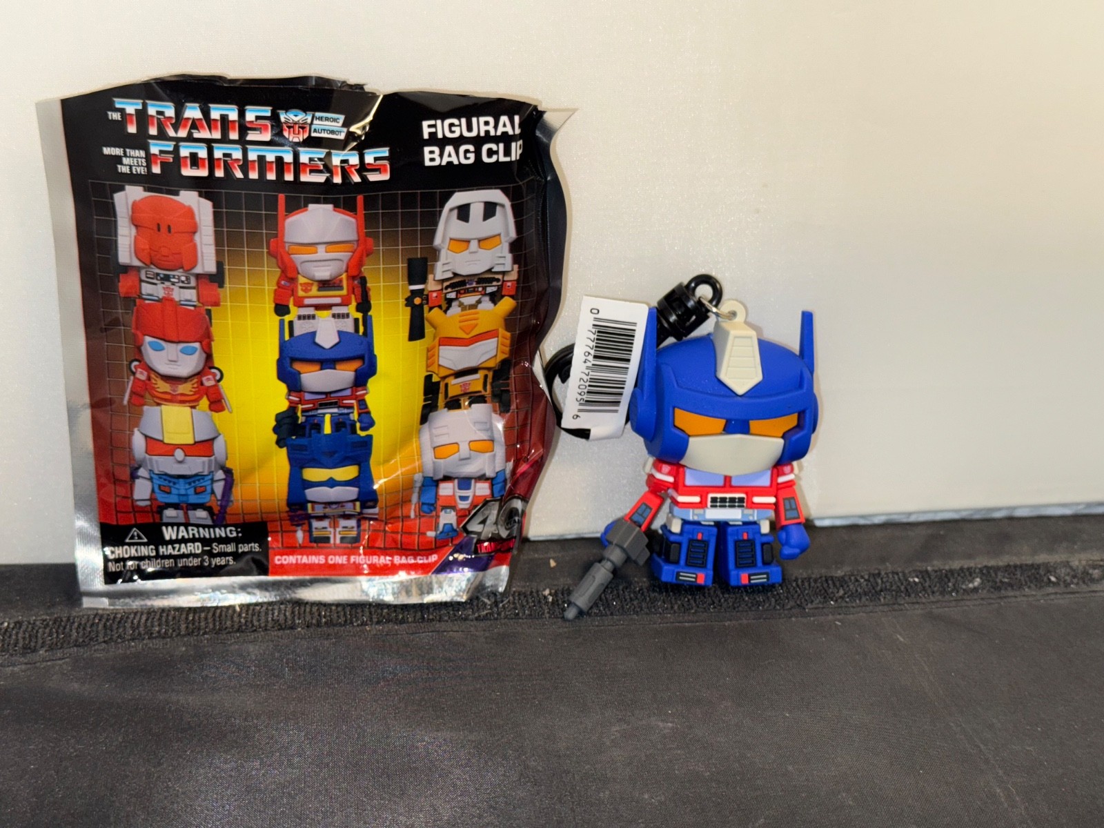Monogram Transformers 40th Anniversary Optimus Prime Figural Bag Clip Keychain